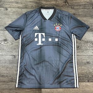 Adidas 2018/19 Bayern Munich 3rd Soccer Jersey Shirt (Steel/Blue) - Men's Medium